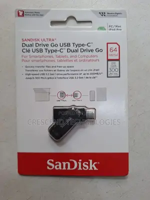 64gb Sandisk Dual Drive Usb Type-C
