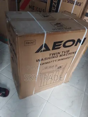Brand New (Wmae07) Aeon Top Load Washing Machine Twin Tub