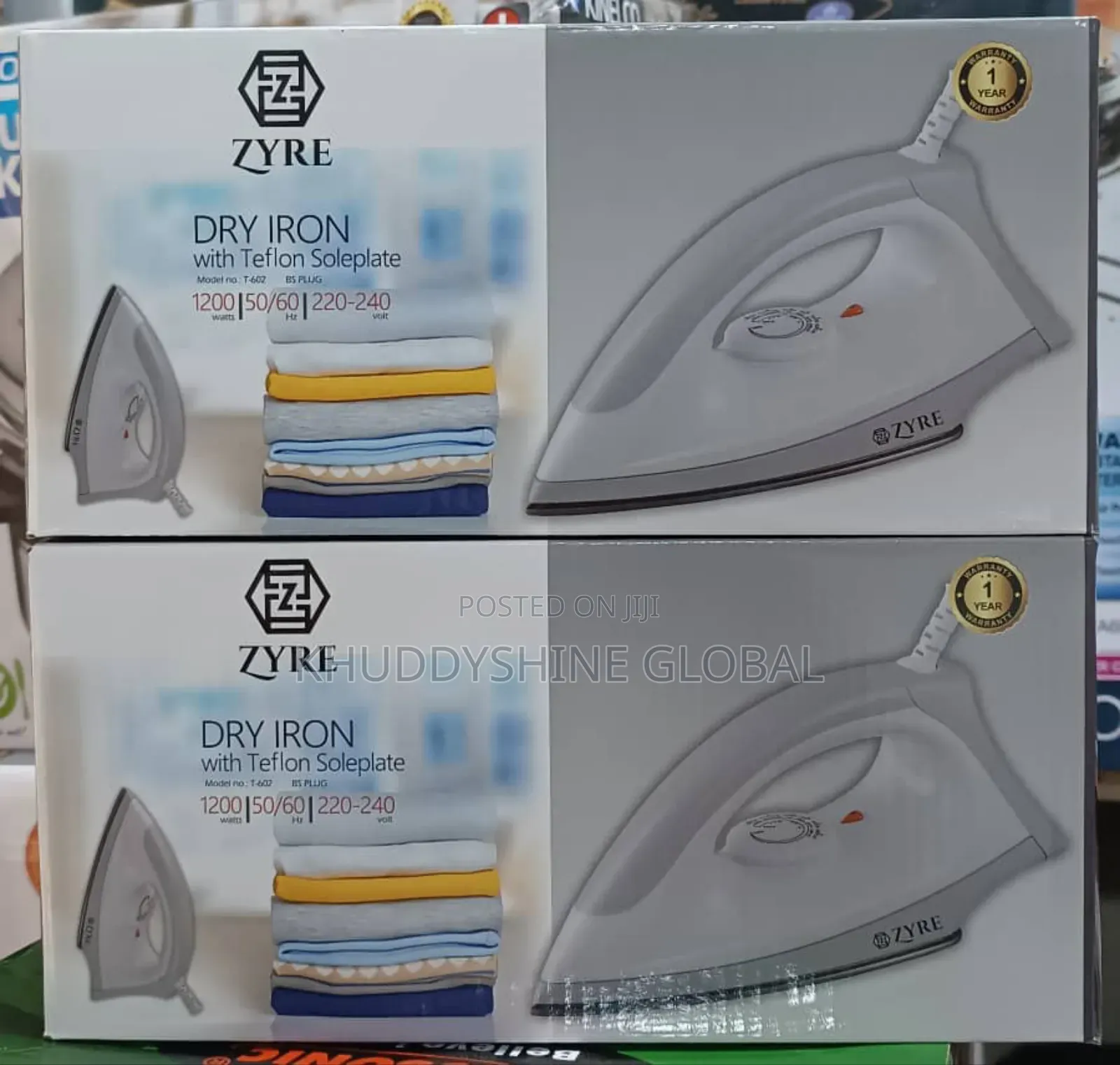 Zyre Electric Dry Pressing Iron