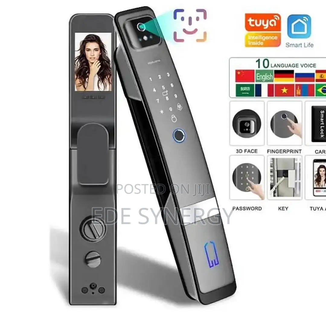 Security 3D Facial Recognition Digital Biometric Smartlock