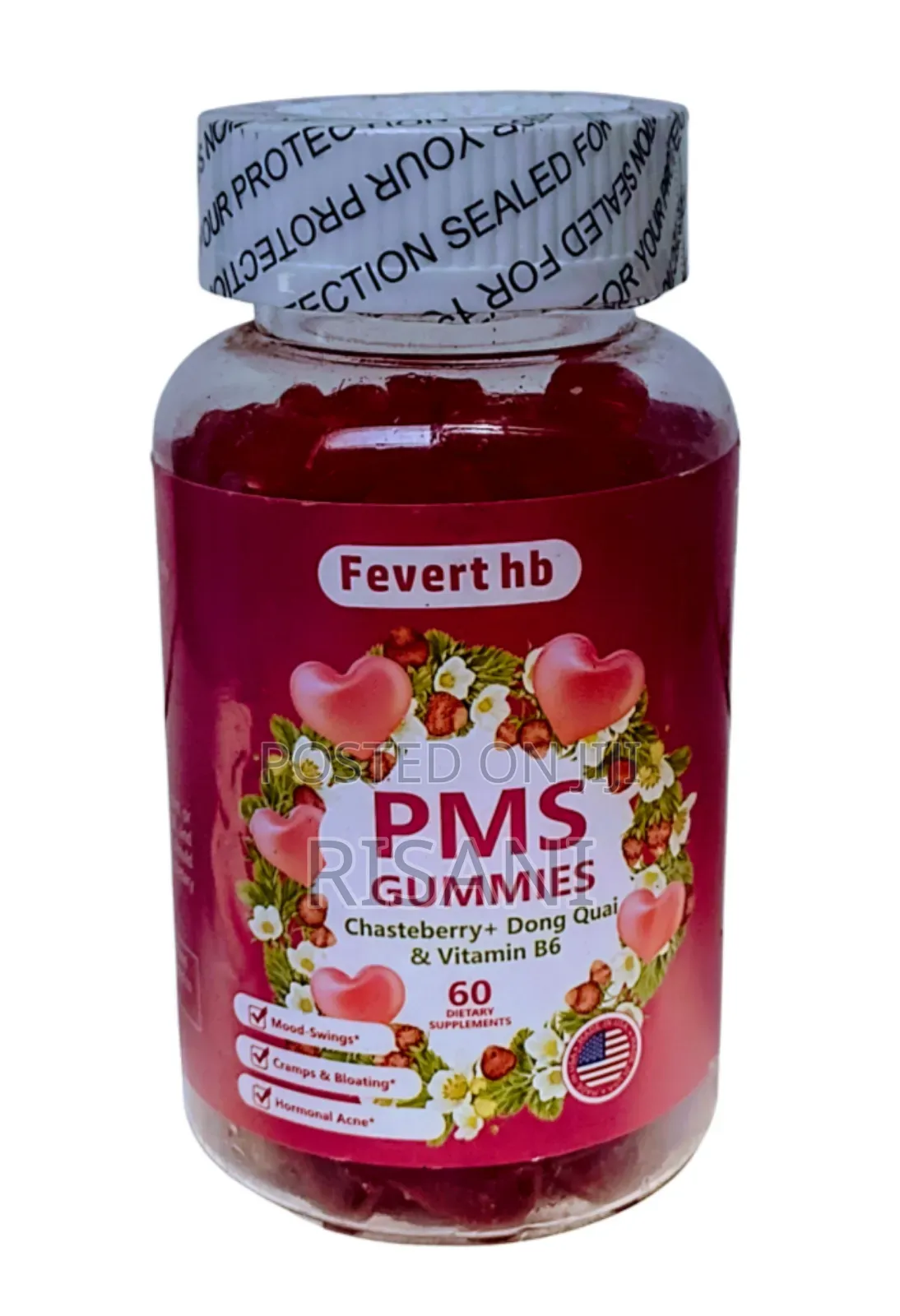 PMS Gummies by 60 for Women