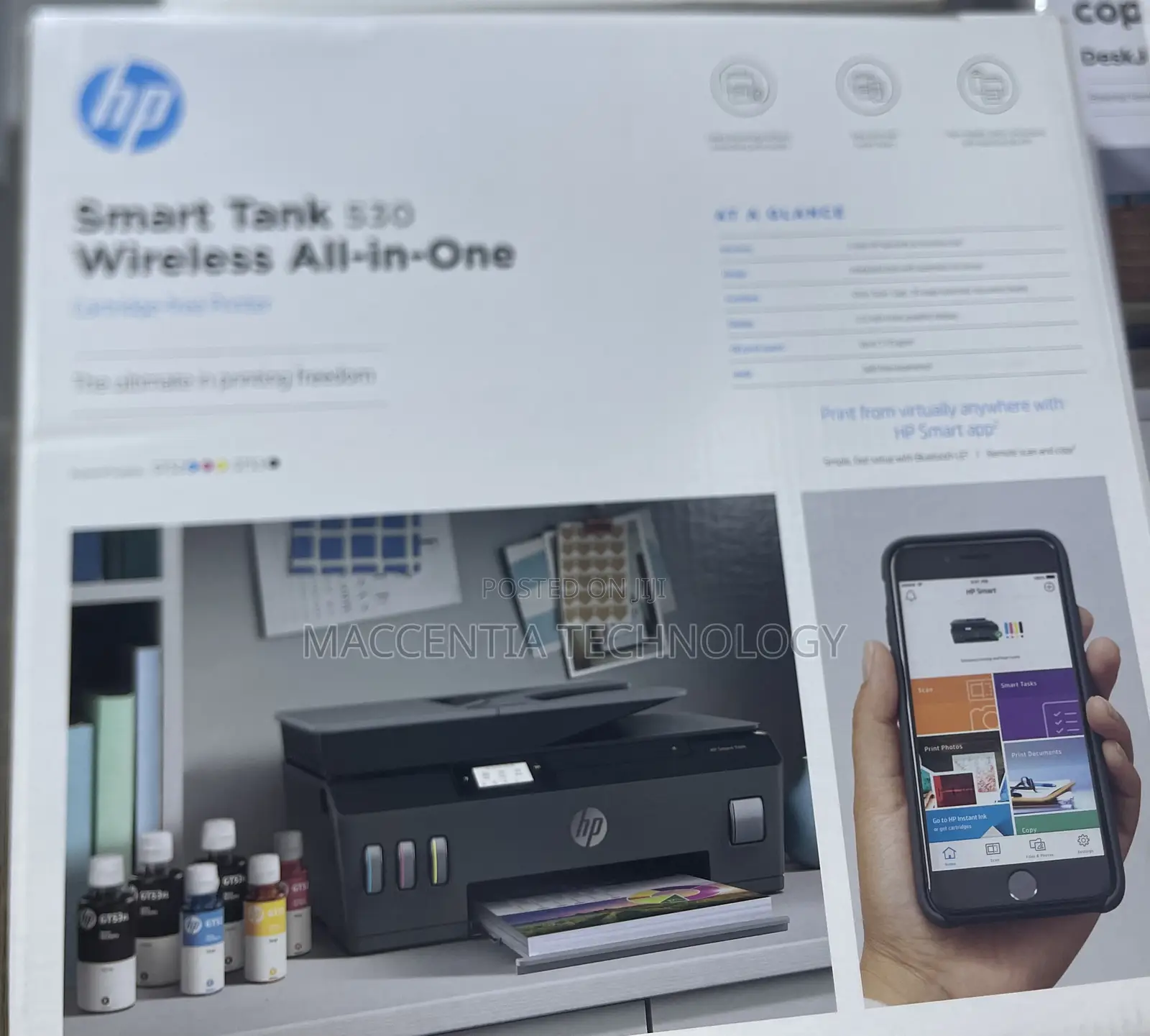 Hp Smart Tank 530 Wireless Printer