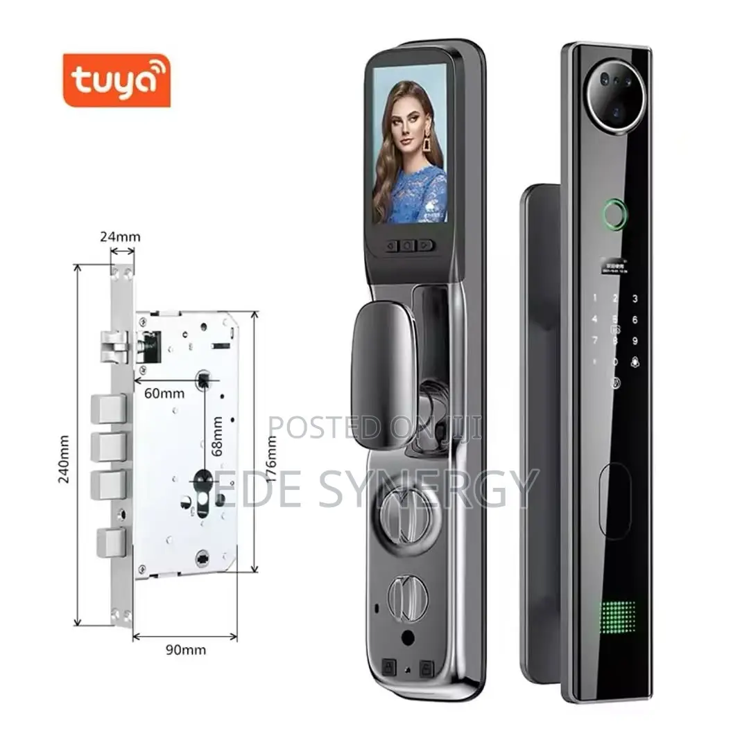 Tuya Enabled Advanced Feature 3dfacial Recognition Smartlock