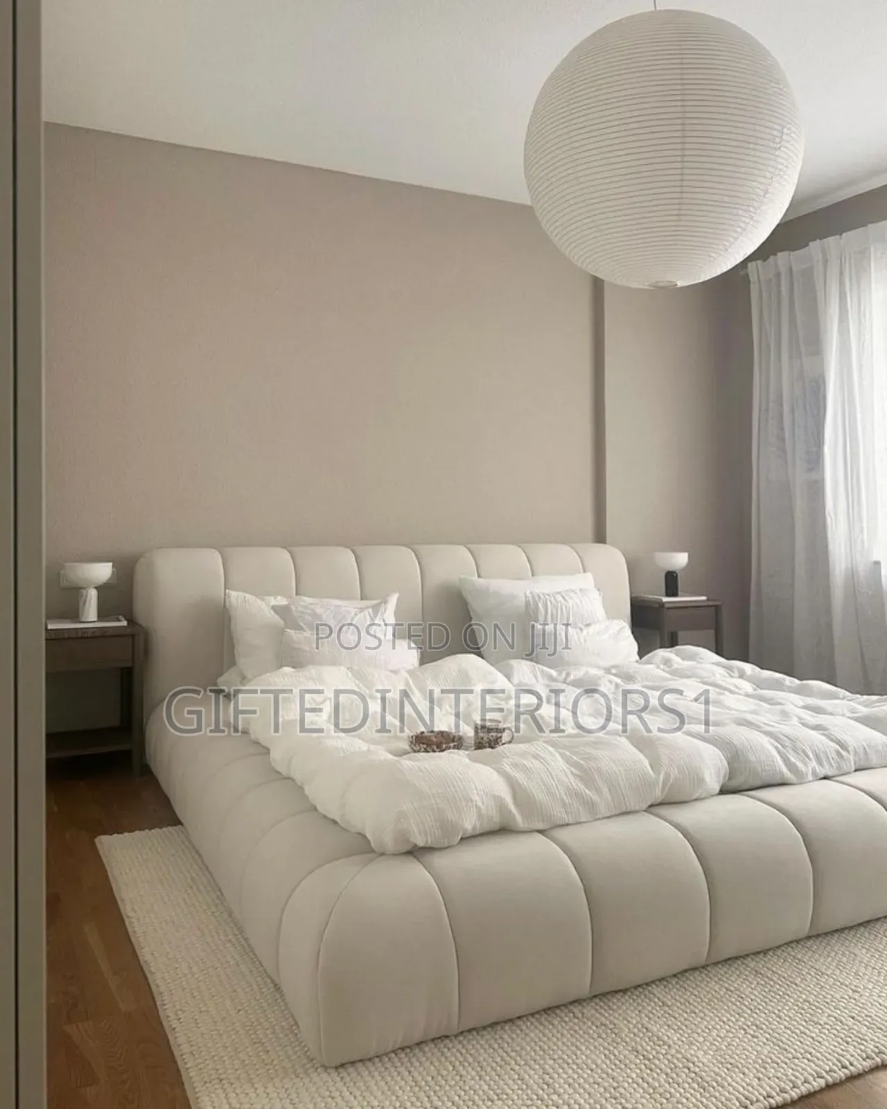 6 By 6 Padded Bubbles Bedframe