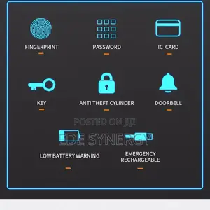 Interior Doors Biometric Digital Smartlock With Mobile App