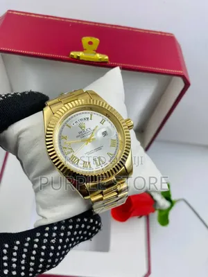 Photo - Rolex Full Date ○ Wristwatch Gold