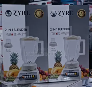 Zyre 1.5 Litre 2 In 1 Blender