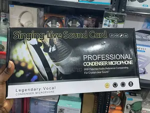 Professional Condenser Microphone With Patented Audio
