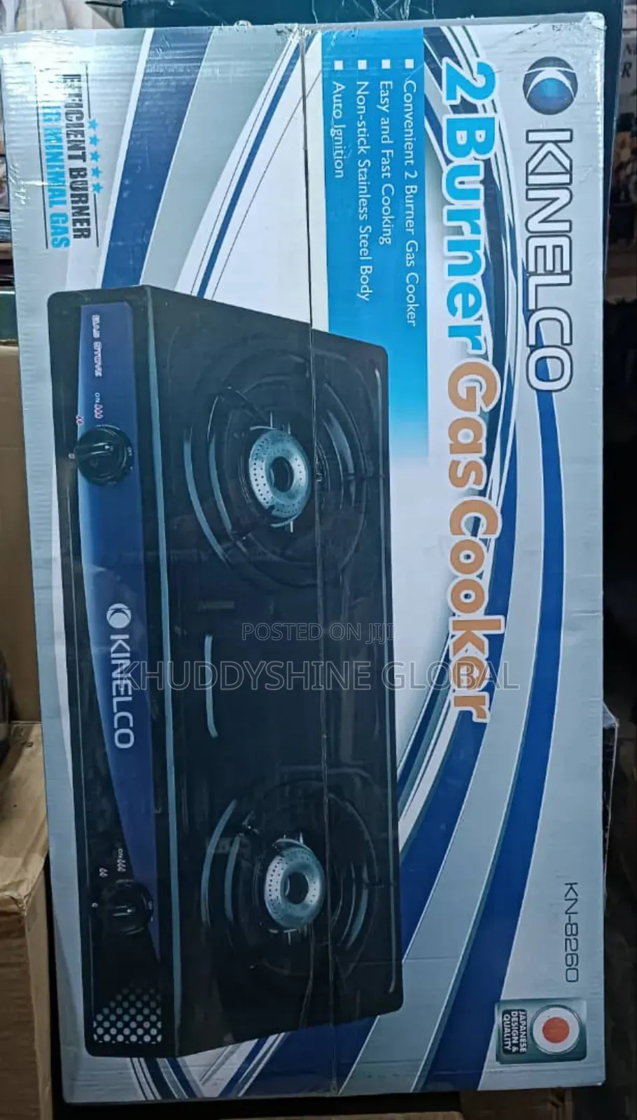 Kinelco 2 Burner Table Has Cooker