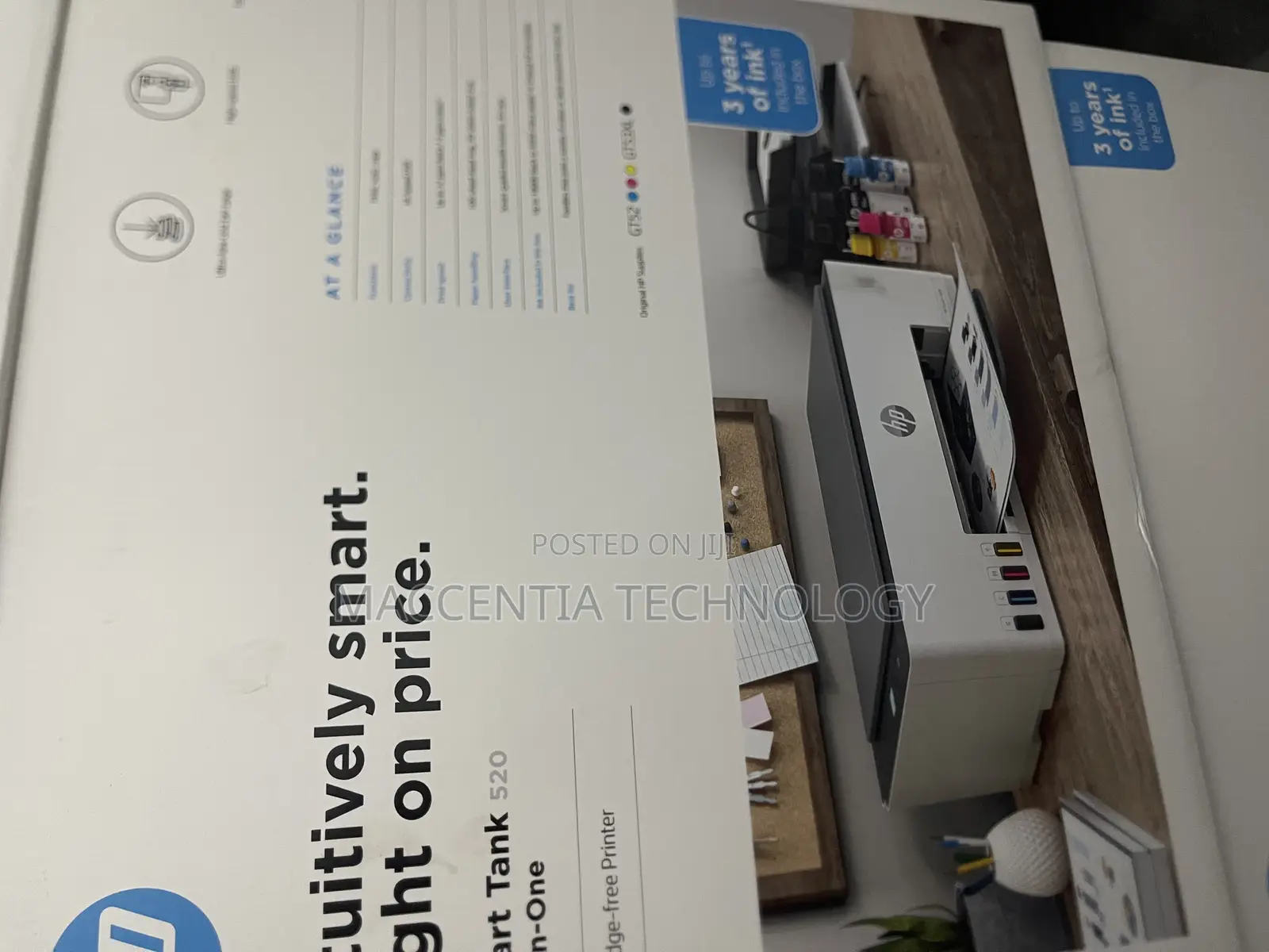 Hp Smart Tank 520 Wireless Printer