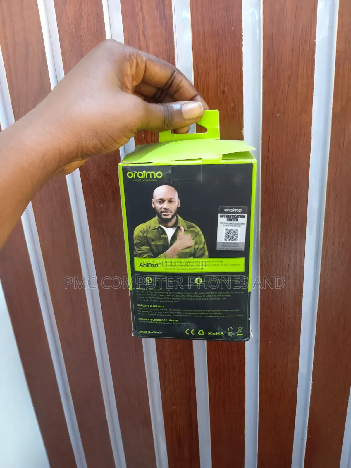 Oraimo 6-in-1 Power Expansion Cube