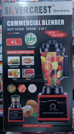 Silvercrest 4L 9800w 2in1 Blender