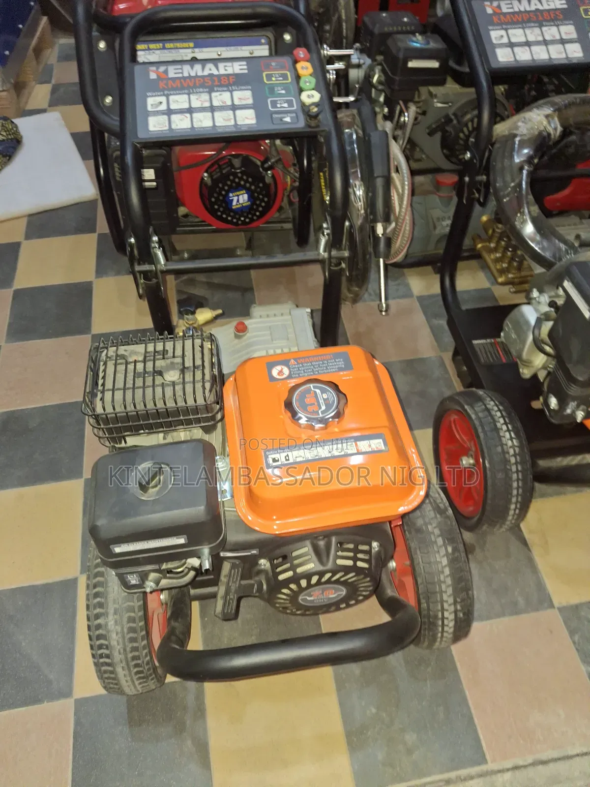 High Pressure Engine--Kmwp518f 7hp