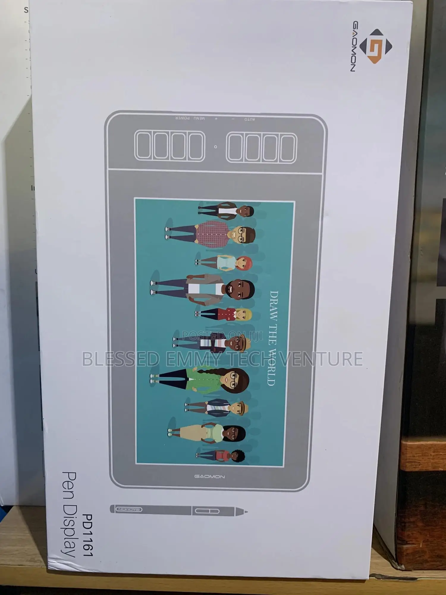 GAOMON PD1161 Drawing Tablet .Battery-Free Styl
