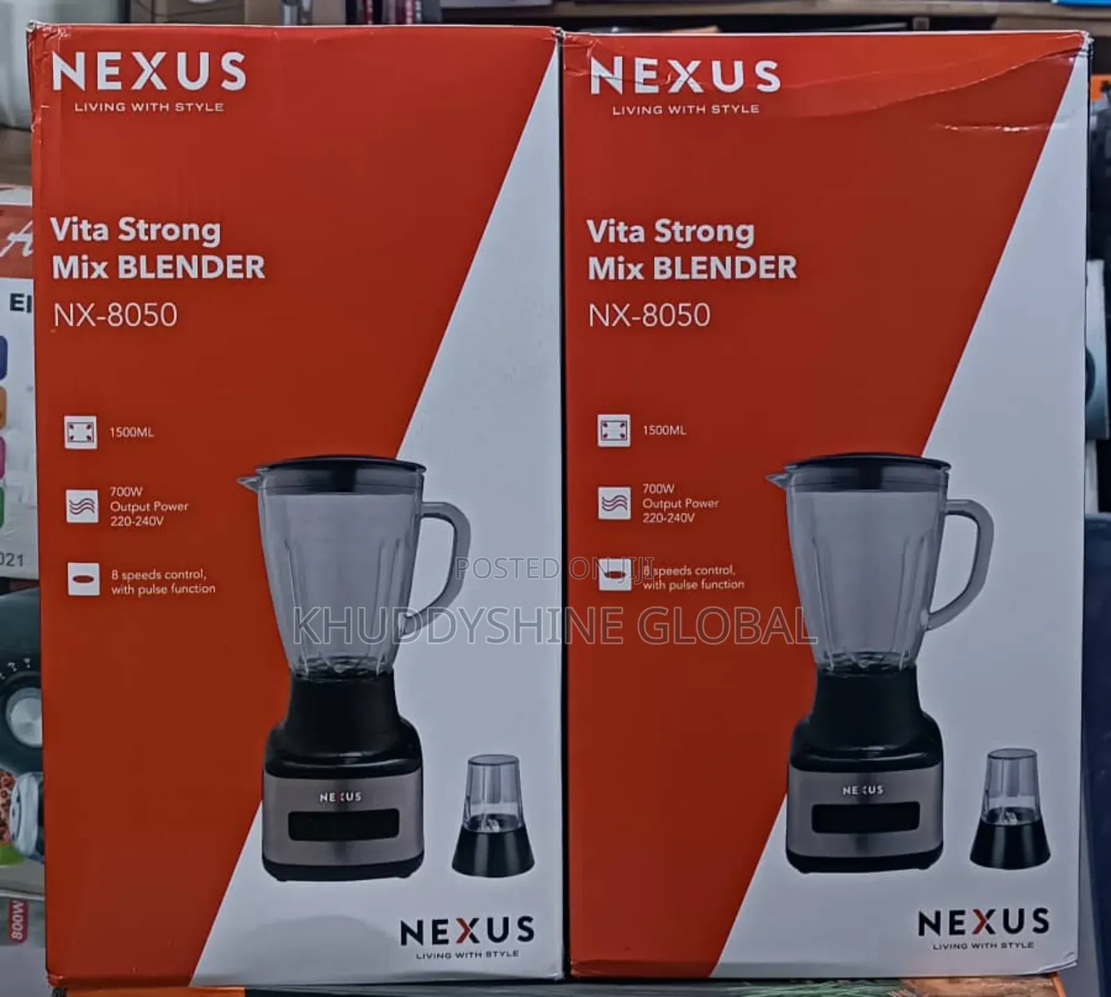 Nexus Glass Jar Blender