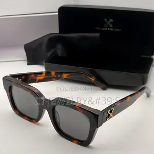 Luxury Premium: OFF-WHITE New Version Thick Frame