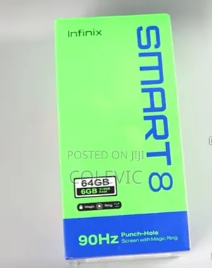 Photo - New Infinix Smart 8 64 GB Gray