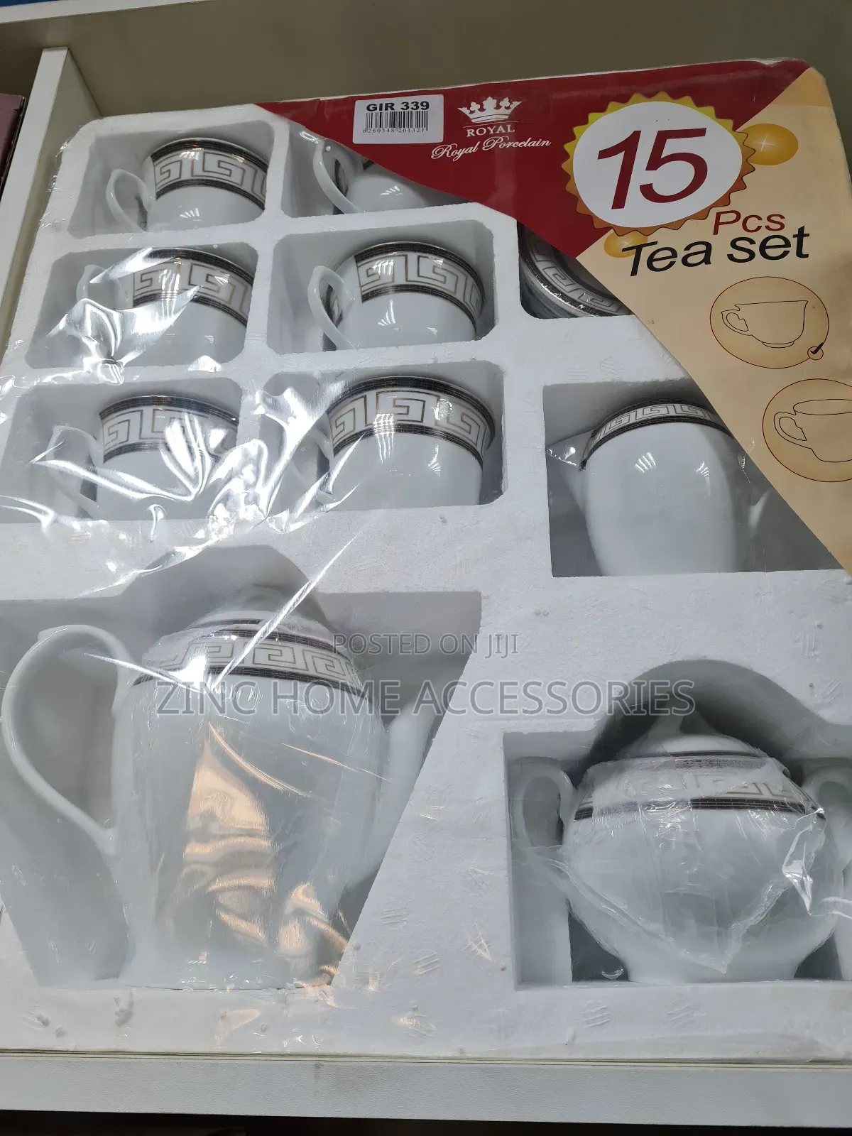 Royal Porcelain 15pc Tea Set