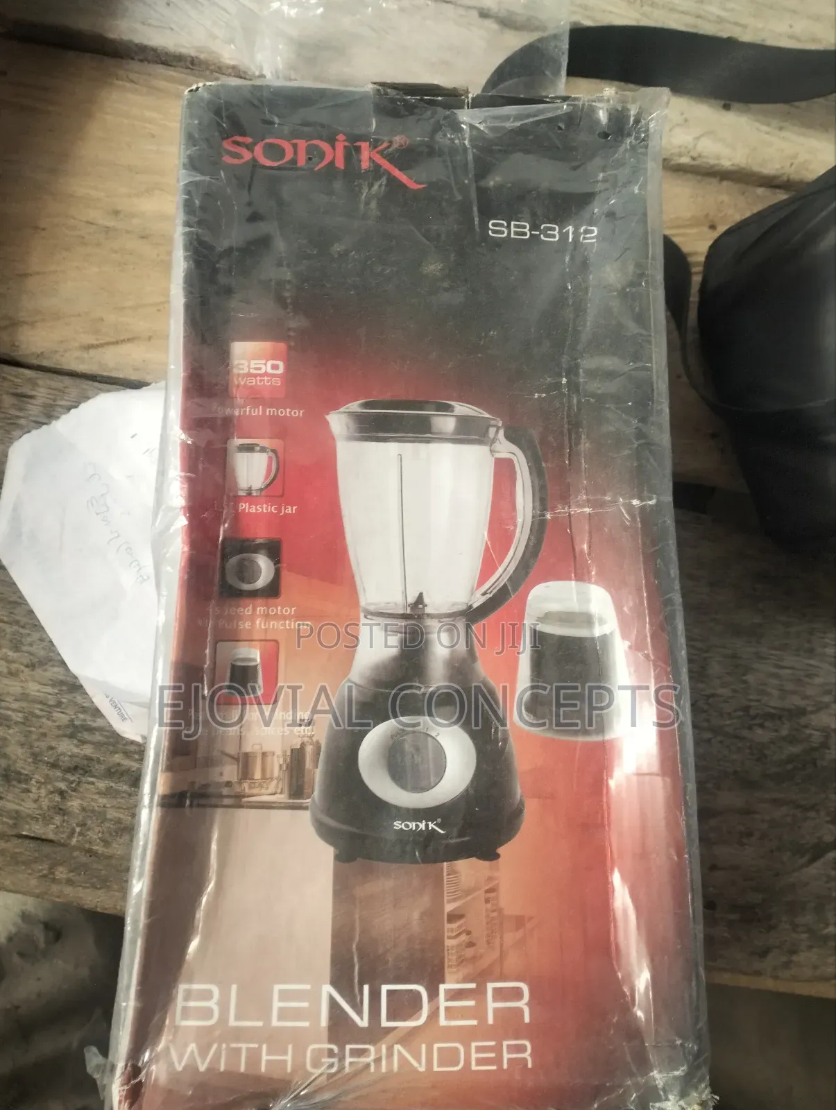 Sonik 300W Blender and Grinder Cup