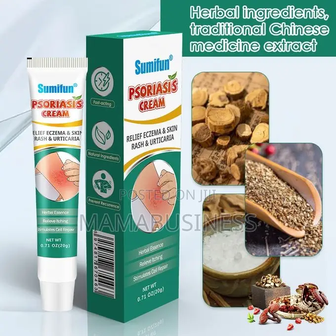 Sumifun Psoriasis Cream for Relief Ezcema Skin Rash -20g - mamabusiness ...