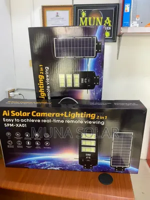 Ai Solar Camera +Lighting 2 in 1 450watts