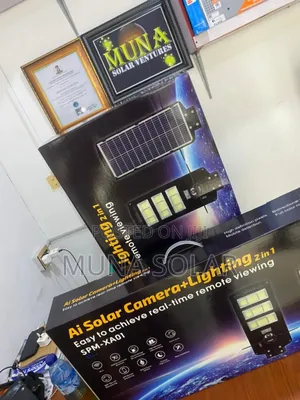 Ai Solar Camera +Lighting 2 in 1 450watts