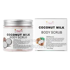 Photo - Coconut Milk Body Scrub With Essential Oil - 250g