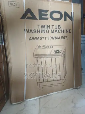 Maximum Wash and Spin Aeon 7kg Manual Washing Machine