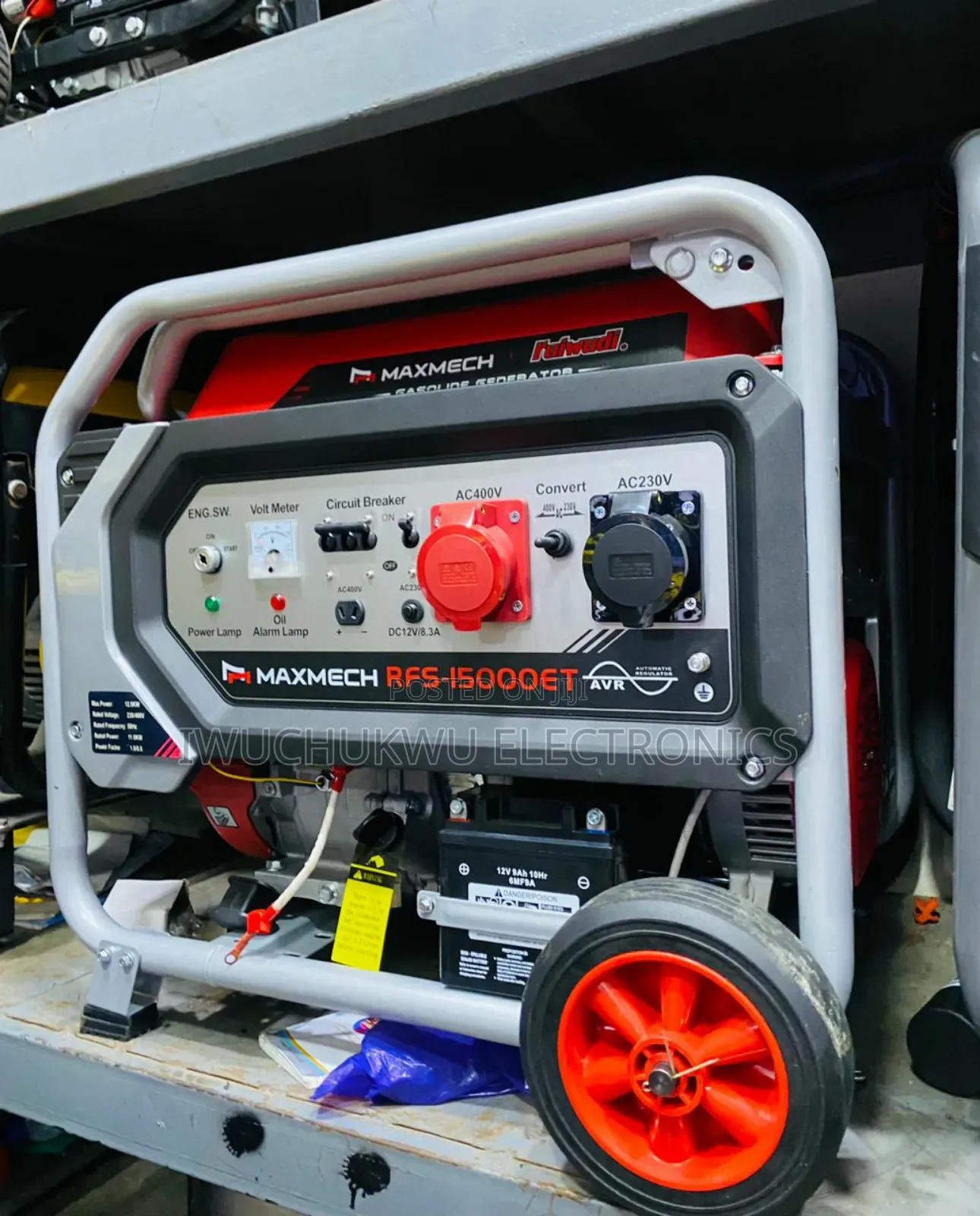 12kva Maxmech Petrol Generator