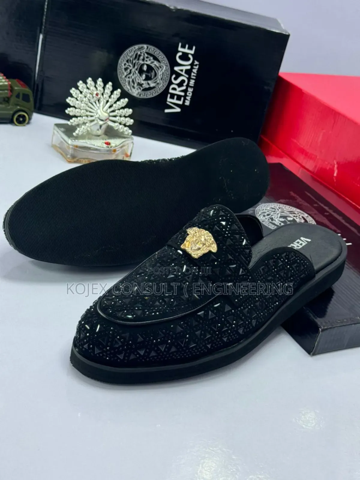 Prada/Versace Quality Half Shoe