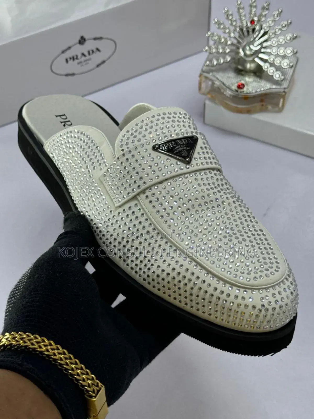 Prada/Versace Quality Half Shoe