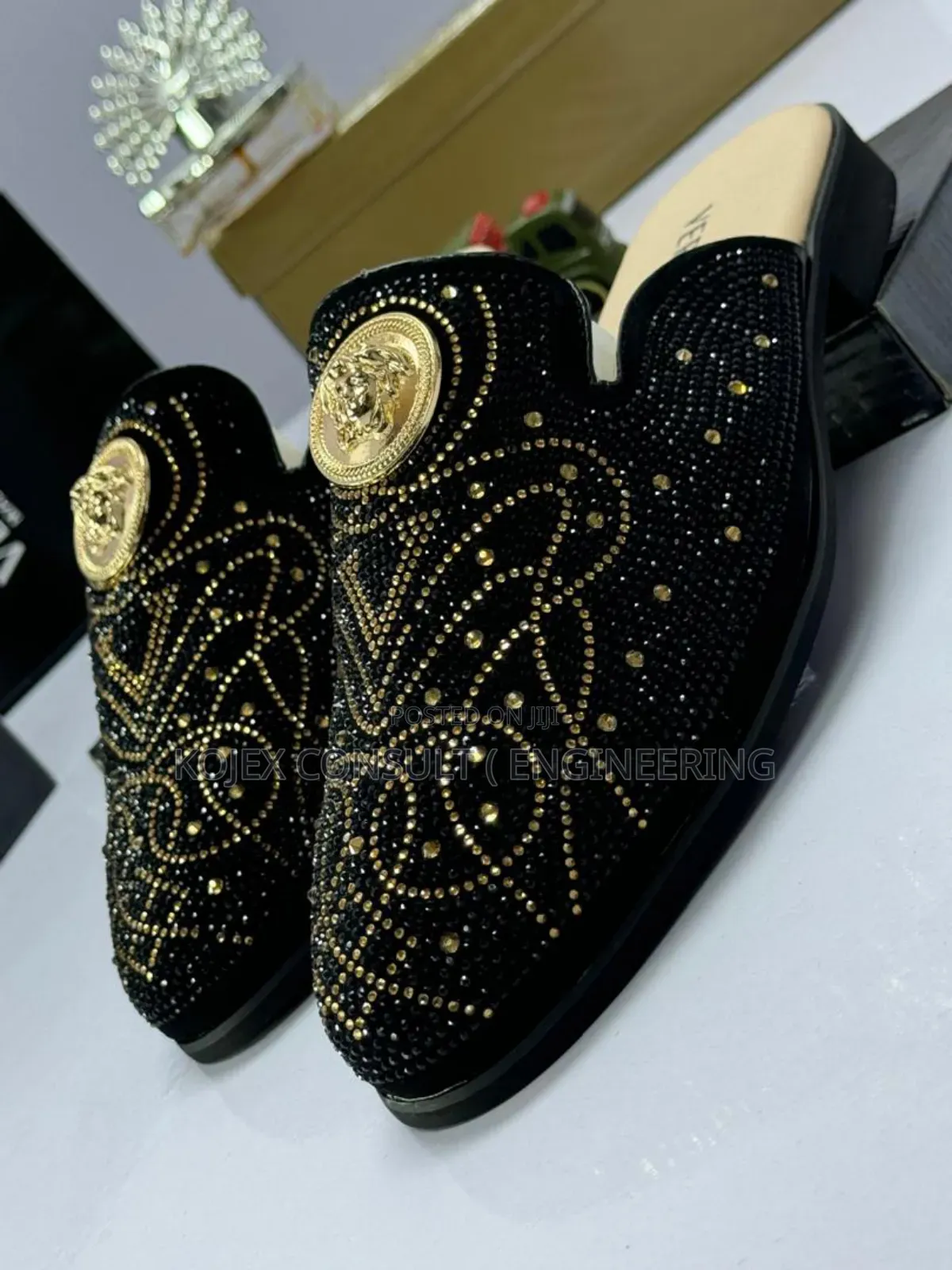 Prada/Versace Quality Half Shoe