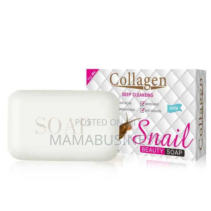 Collagen Deep Cleansing Snail Beauty Soap