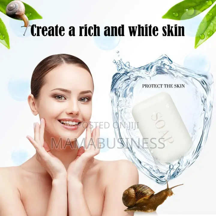 Collagen Deep Cleansing Snail Beauty Soap