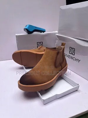 Givenchy Suede Brown Sole Ankle Shoe