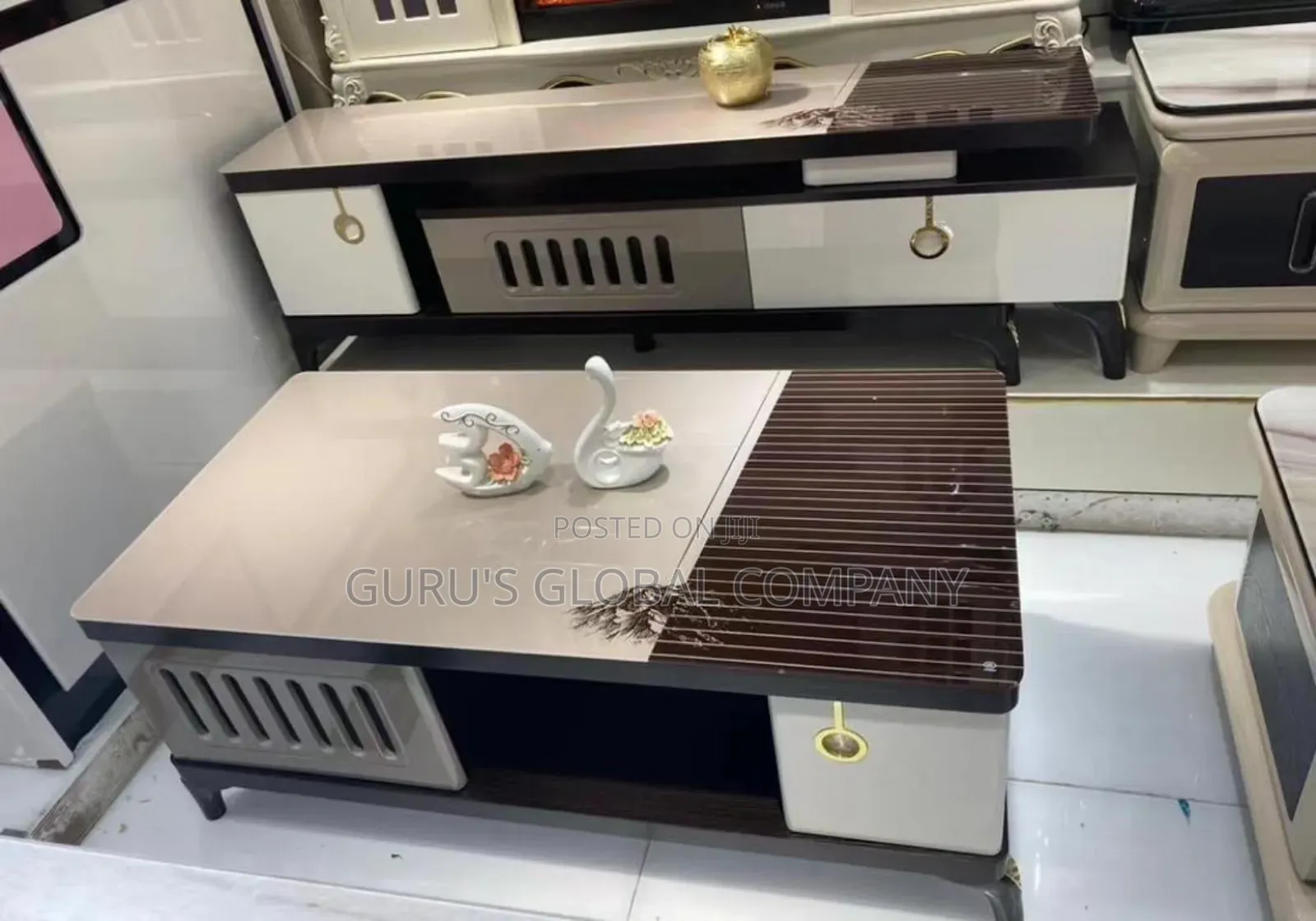 Cute Foreign Tv Console and Center Table