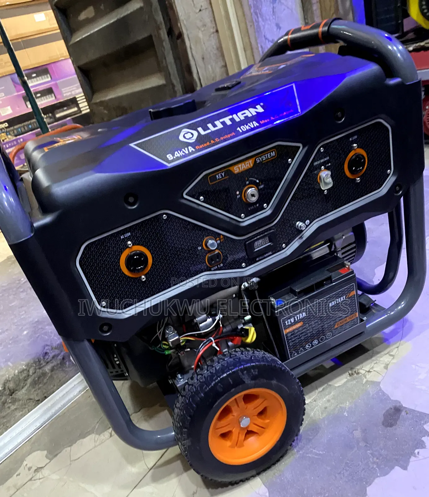 Lutian 10kva Petrol Generator 100% Copper
