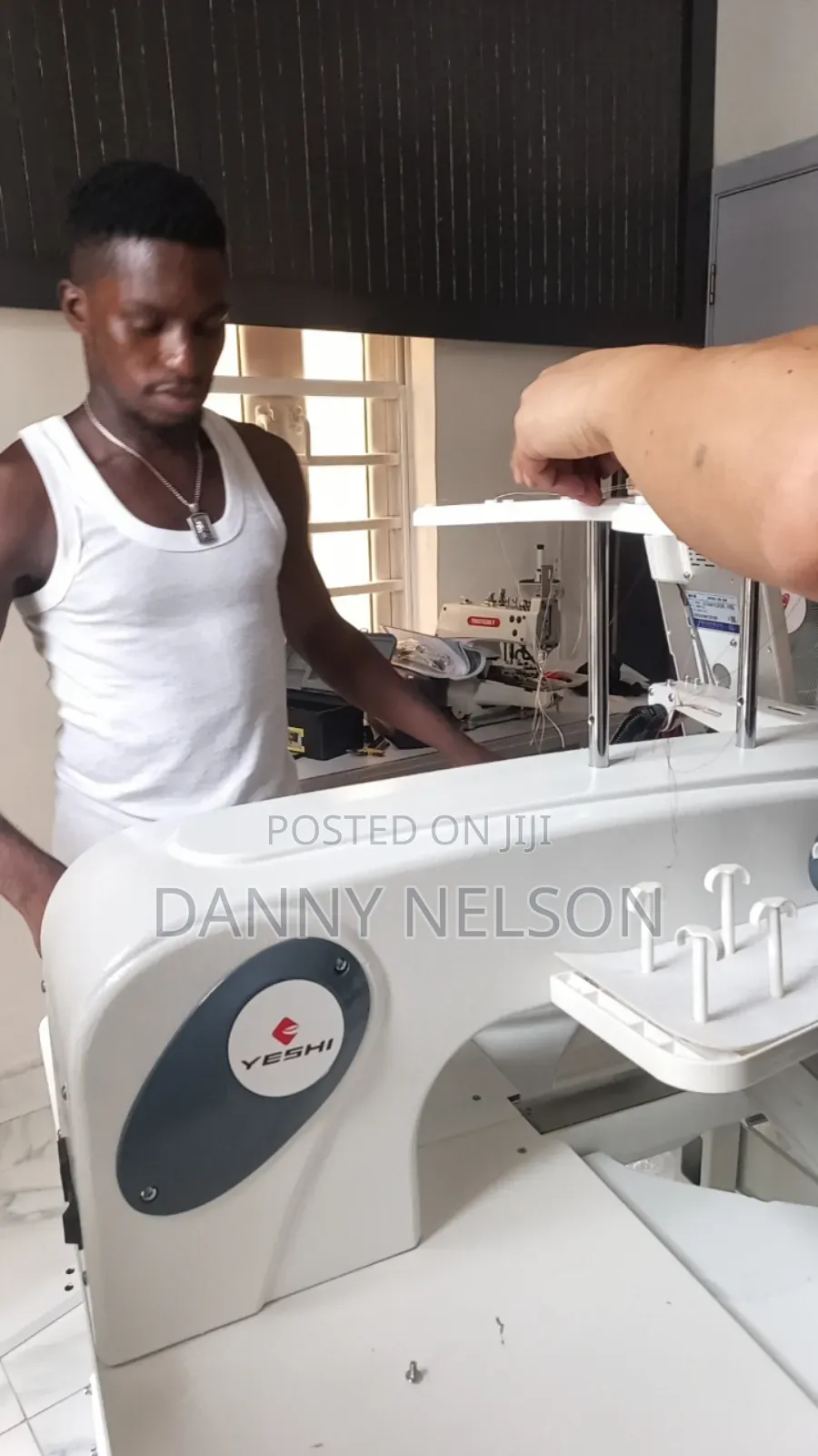 Single Head Big Frame Yeshi Agbada Machine