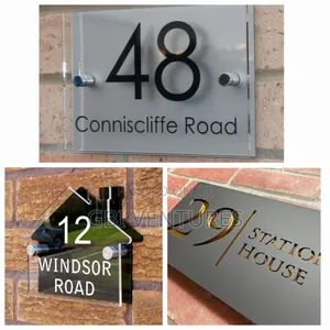 House Number Sign