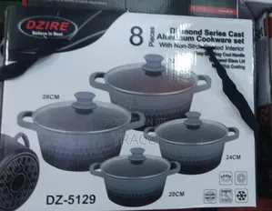 Dzire 8pcs Diamond Series Cast Aluminium