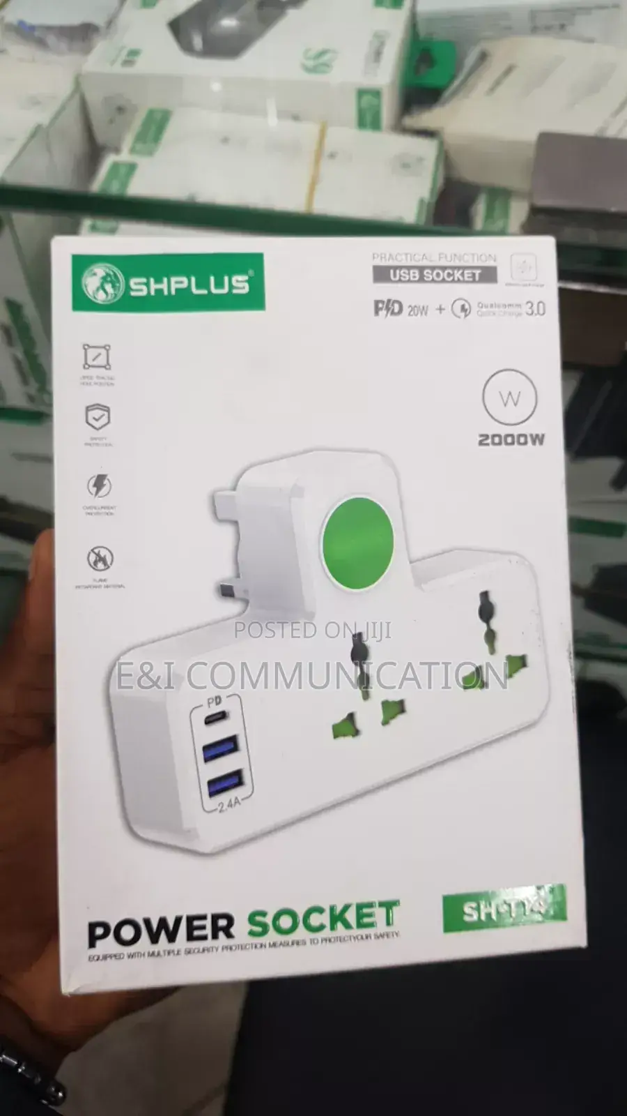 Shplus Power Soket Charger.