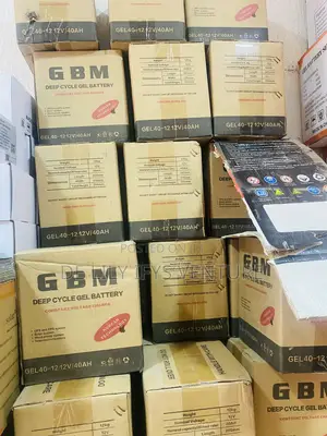 GBM 40ah Gel Battery