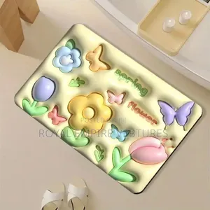 3d Flora Bathroom Mat