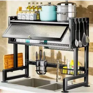 Dish Rack With Cover 