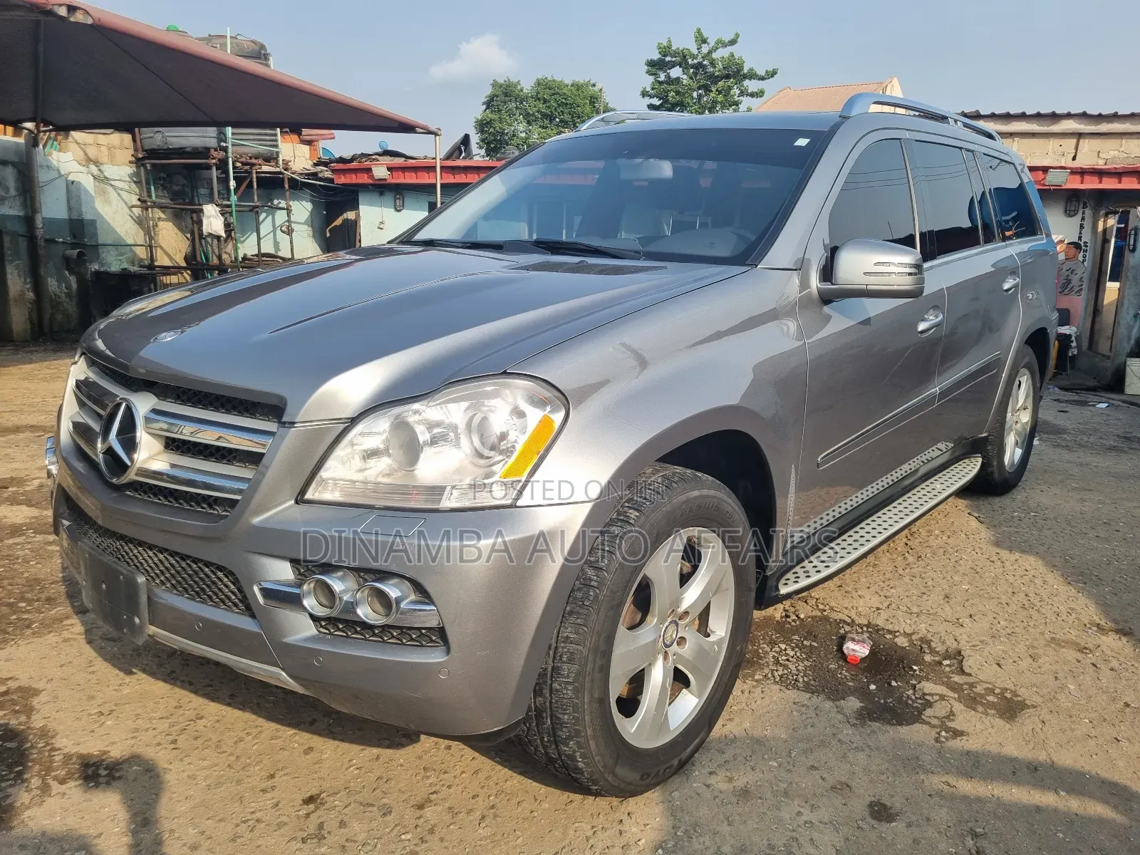 Mercedes-Benz GL-Class GL 450 2011 Gray