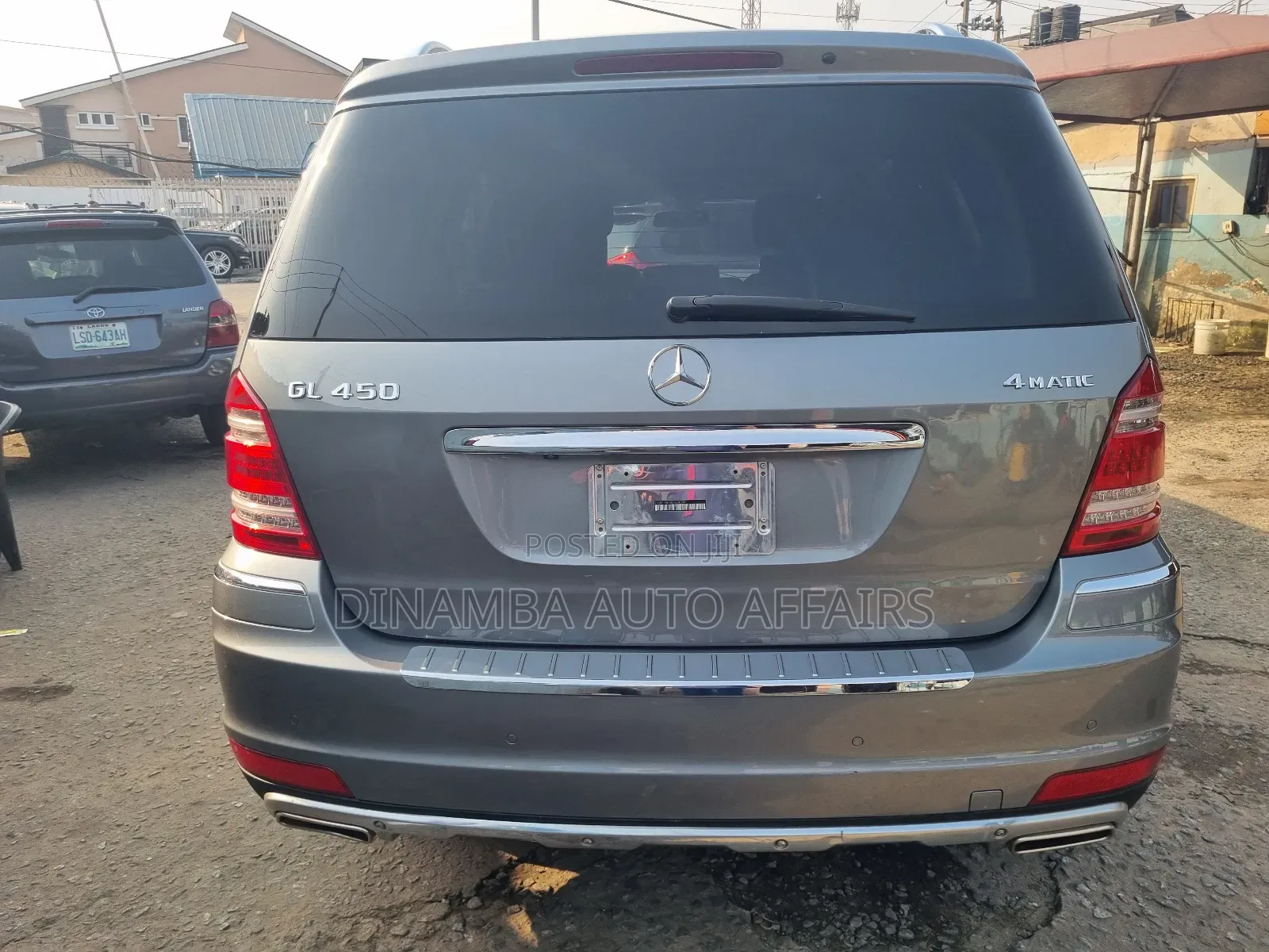 Mercedes-Benz GL-Class GL 450 2011 Gray