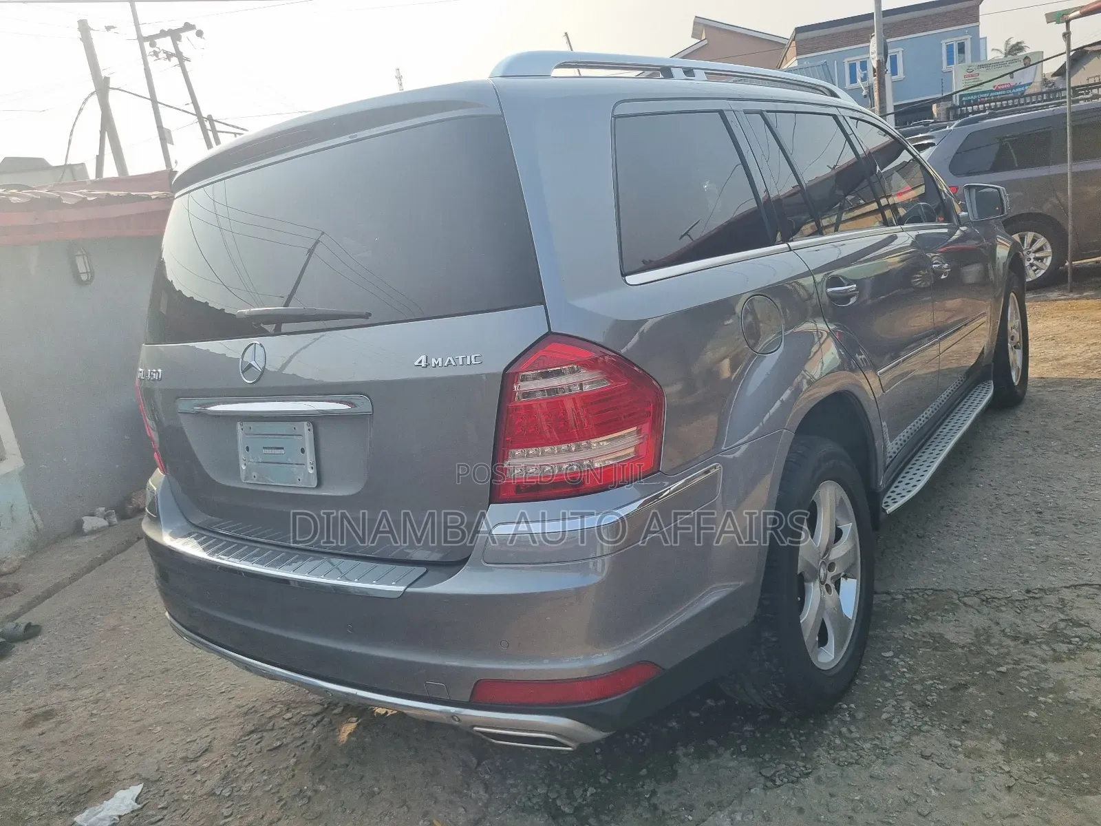 Mercedes-Benz GL-Class GL 450 2011 Gray