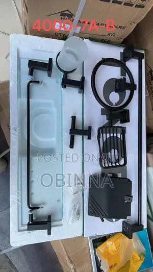 Bathroom Accessories Black