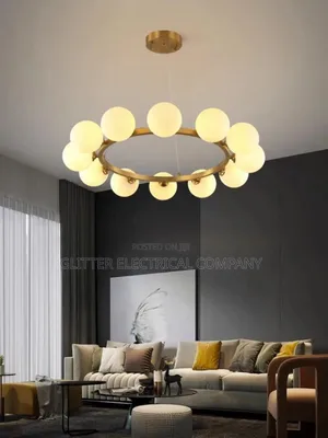 Led European Design Chandelier for Living Room.