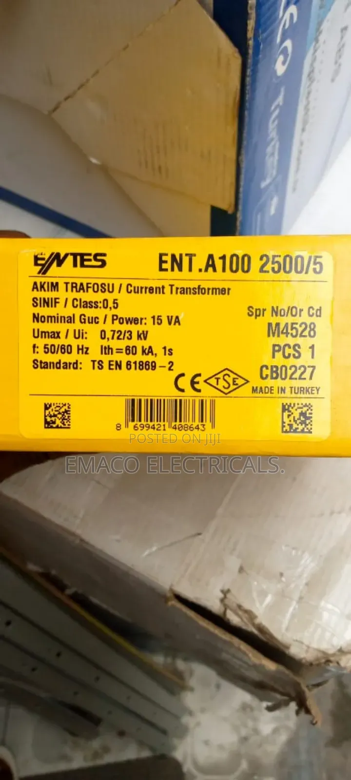 Current Transformers ENTES Original